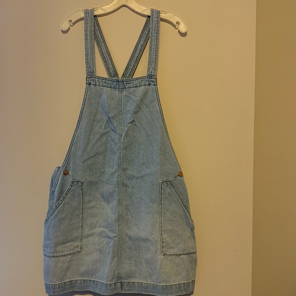 Universal Thread Overalls Dress Blue Denim Light Wash - Size Large - Picture 1 of 5